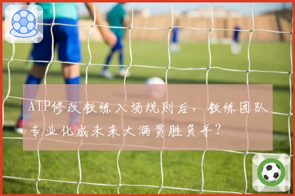 ATP修改教练入场规则后，教练团队专业化成未来大满贯胜负手？